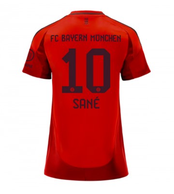 Bayern Munich Leroy Sane #10 Primera Equipación Mujer 2024-25 Manga Corta